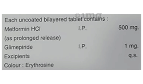 Glim-Rax 1 Tablet PR image Glim-Rax 1 Tablet PR image