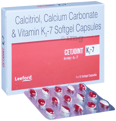 Cetjoint K2 7 Softgel Capsule image Cetjoint K2 7 Softgel Capsule image