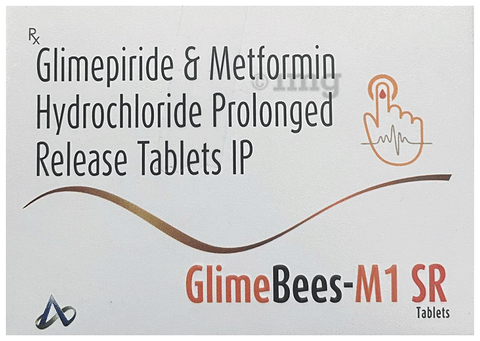 Glimebees-M 1 SR Tablet image Glimebees-M 1 SR Tablet image