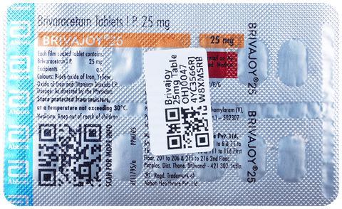 Brivajoy 25mg Tablet image Brivajoy 25mg Tablet image