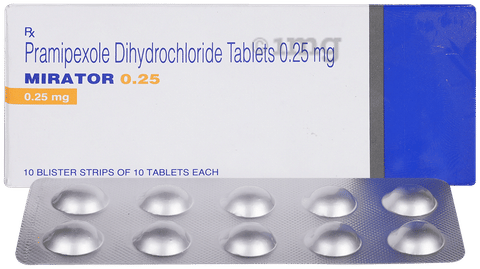 Mirator 0.25 Tablet image