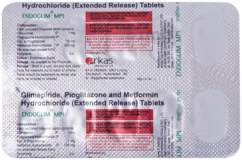 Endoglim MP 1mg Tablet