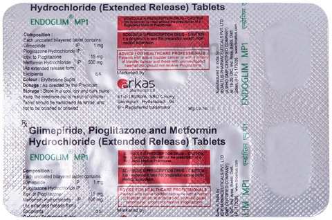 Endoglim MP 1mg Tablet image Endoglim MP 1mg Tablet image