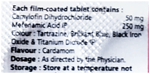Spasmonorm M Tablet image Spasmonorm M Tablet image