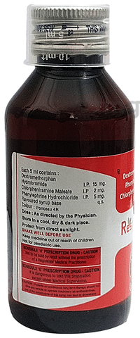 Respisil-DX Syrup Raspberry Sugar Free