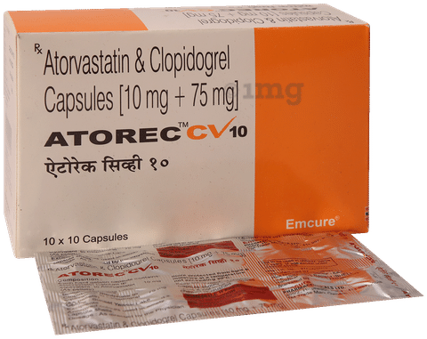 Atorec CV 10 Capsule