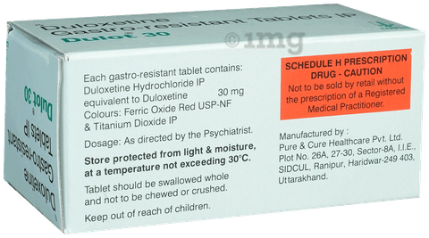 Dulot 30 Tablet image