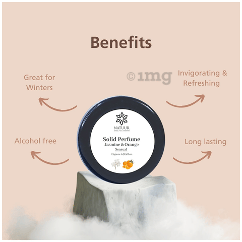 Natuur Solid Perfume Jasmine & Orange 4