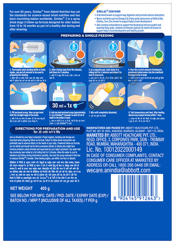 Similac formula milk discount