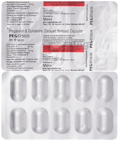 Peg D 50mg/20mg Capsule image Peg D 50mg/20mg Capsule image