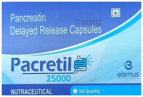 Pacretil 25000 Capsule DR image