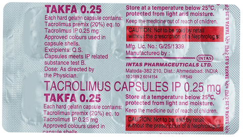 Takfa 0.25 Capsule image