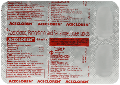 Acecloren Tablet image