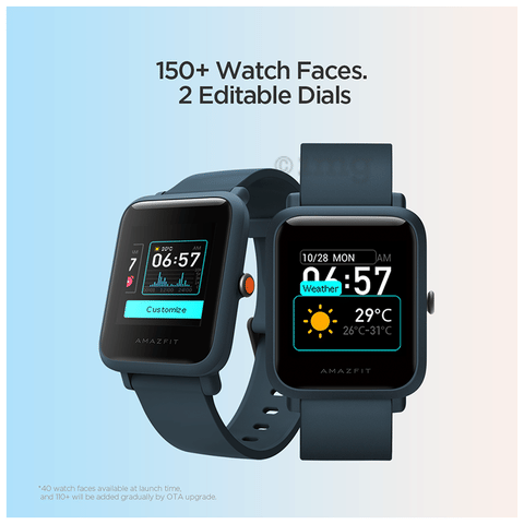 Amazfit Bip Upgrade Amazfit Bip S Lite Smart Watch Oxford Blue