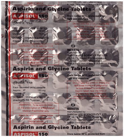 Aspisol 150 Tablet image