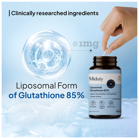 empower ghk cu Miduty Liposomal Glutathione 85% Capsule: Buy bottle of 30.0 capsules at  best price in India