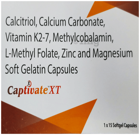 Captivate XT Softgel Capsule image