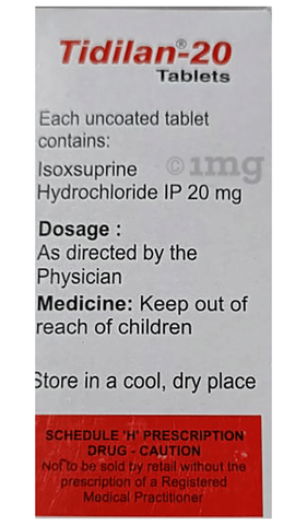Tidilan 20 Tablet image Tidilan 20 Tablet image