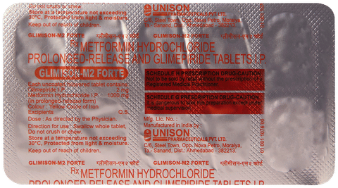 Glimison-M 2 Forte Tablet image Glimison-M 2 Forte Tablet image