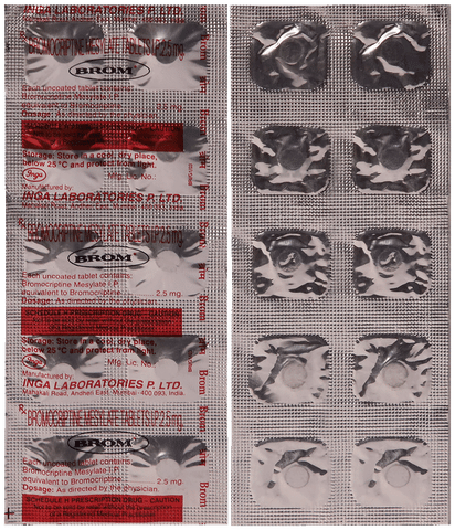 Brom 2.5mg Tablet 1
