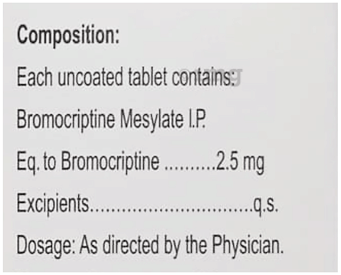 Bromoheal 2.5 mg Tablet image Bromoheal 2.5 mg Tablet image