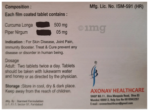 Axocur Tablet image