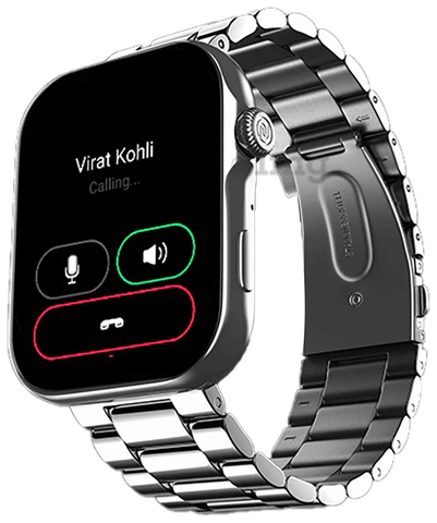 Noise NSW 115 Colorfit Ultra Smart Watch Glossy Silver Elite