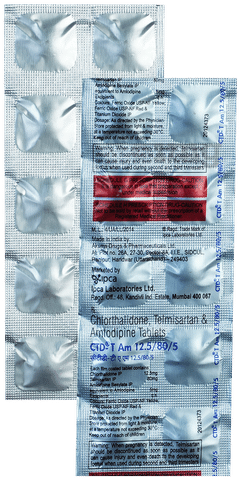 CTD-T AM 12.5/80/5 Tablet