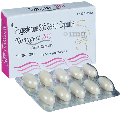Ronygest 200mg Capsule image