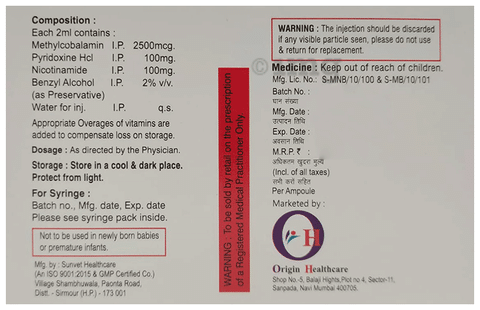 Nervisave Forte Injection