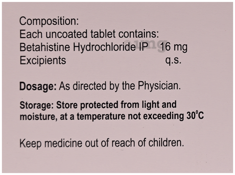 Histomar 16 Tablet image
