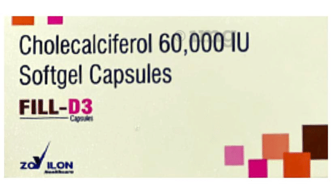 Fill-D3 Softgel Capsule image Fill-D3 Softgel Capsule image