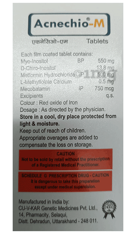 Acnechio-M Tablet image Acnechio-M Tablet image
