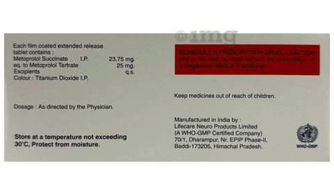 Allbeta 25 Tablet ER image