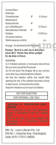 Imoxtreat KT Eye Drop