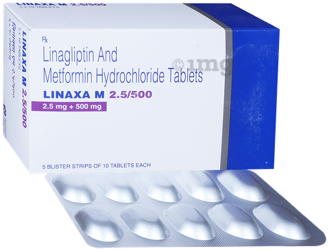 Linaxa M 2.5/500 Tablet image
