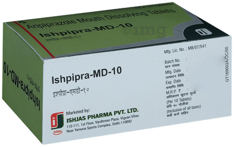 Ishpipra 10mg Tablet MD image Ishpipra 10mg Tablet MD image