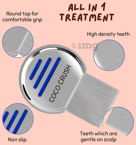 Coco Crush Gentle Lice Remover Comb: Buy combo pack of units