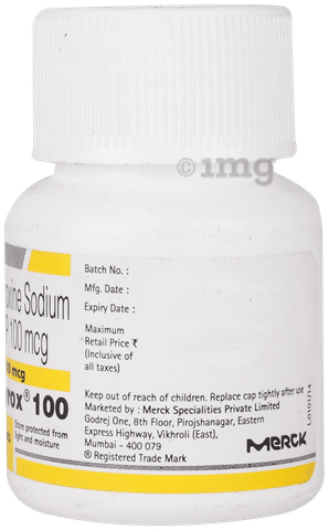 EUthyrox 100 Tablet image