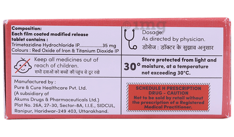 Trimetazin MR Tablet image Trimetazin MR Tablet image