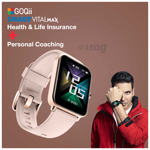 Goqii smart vital watch top