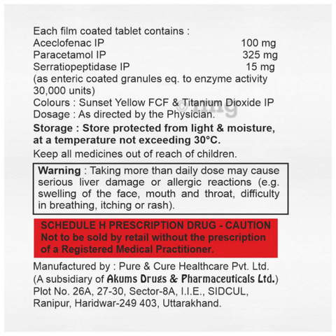 Acevil SP Tablet image