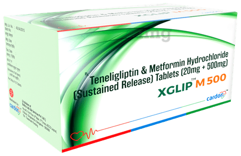 Xglip M 500mg/20mg Tablet
