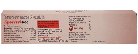 Eporise 4000 Injection image