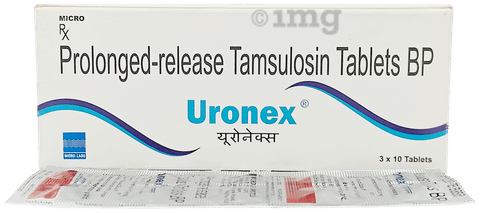 Uronex 0.4mg Tablet PR image Uronex 0.4mg Tablet PR image