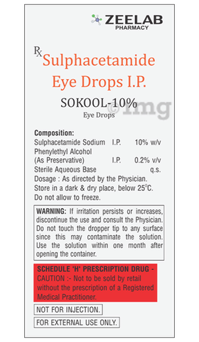 Sokool 10% Eye Drop image
