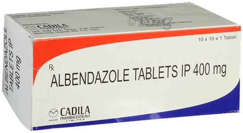 Albendazole 400mg Tablet image Albendazole 400mg Tablet image