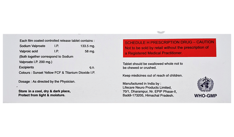 Valpramed 200 Tablet CR