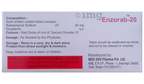 Enzorab 20 Tablet image
