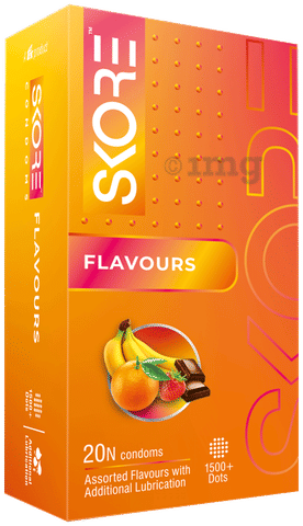 Skore Assorted Flavours Condom 1
